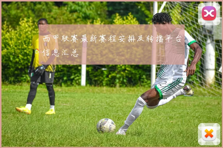 西甲联赛最新赛程安排及转播平台信息汇总